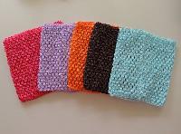 6in x 6in Crochet Tube Top for Tutu Skirts