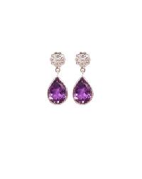 Amethyst Drop Earrings