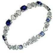 sapphire bracelet