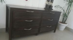 wooden drawer cabinet