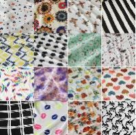 Printed Chiffon Fabric