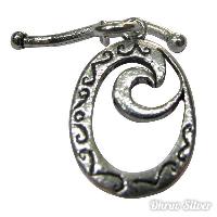 sterling silver toggle clasps
