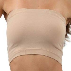 Skin Strapless Tube Bra