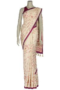 Embroidered Silk Sarees
