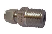 Ss 316 Double Ferrule Male Connector