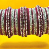 Crystal Set Bangles