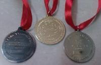 Brass Etched Medals