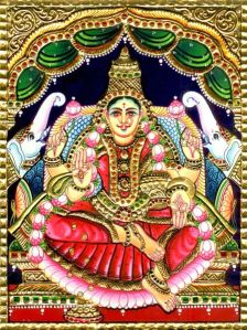 Gajalakshmi Tanjore Paintings