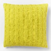 knitted cloth pillow cover