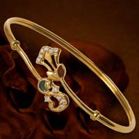 Gold Flexi Bangle