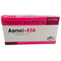 Asmol 650 Mg Paracetamol Tablet