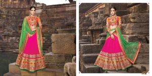 Georgette  Designer Lehnga