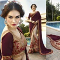 Georgette  Fancy Designer Saree