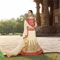 georgette lehenga