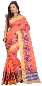 Fancy Cotton Silk Saree