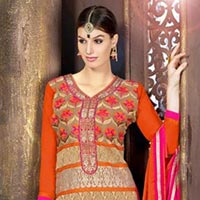 Orange Salwar Suit