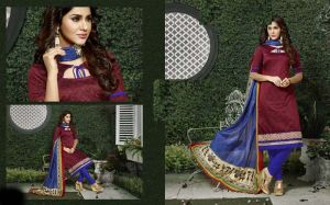 Red Fancy Salwar Suit