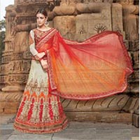 Silk Georgette Fancy Lehnga