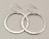 handmade silver earrings