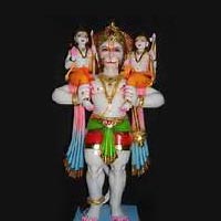 Marble Hanuman Statue