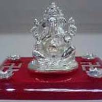 Silver Ganesh Statue