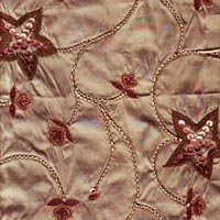 Dupion Silk Embroidery Fabric