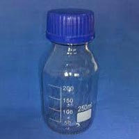 Reagent Bottle Wide Mouth With Polypropylene Blue Screw Cap
