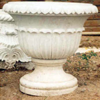 Marble Flower Pots