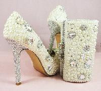 beaded shoes