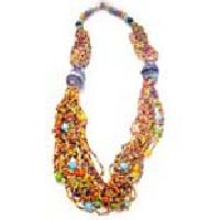 Gemstone Bead Necklace-02