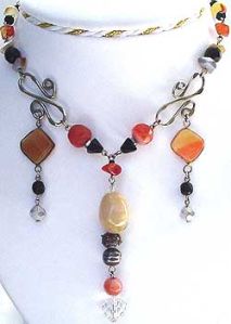 Gemstone Necklace Gsn - 013