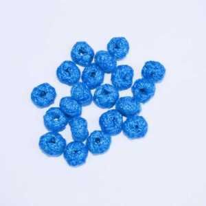 Sky Blue Cotton Thread Beads