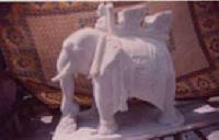 Elephant Marble Figurine-MF-03