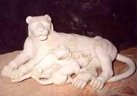 Lion Marble Figurine -MF-05