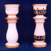Marble Candle Stands