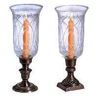 Glass Candle Stand - 03