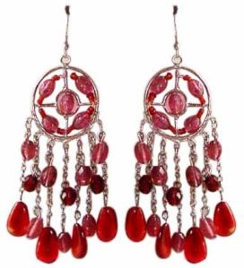 Glass Beaded Earrings Icc-39