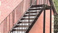 fire escape steel staircase