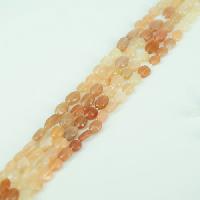 oval plain faceted beads
