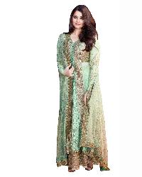 Aishwarya Light green Anarkali long suit