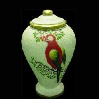 Hand Painted Marble Pot