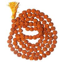 FIVE MUKHI RUDRAKSHA MALA TEN MM