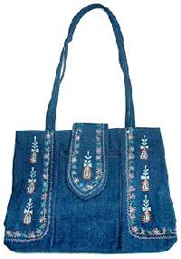 Denim Shopping Bag