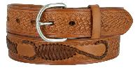 hand woven leather belts