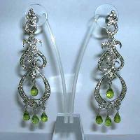 gemstone earrings