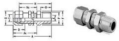 Bulkhead Male Connector