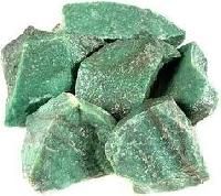 rough green quartz