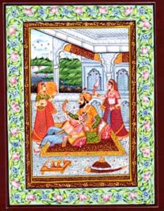 Rajasthani Traditional Paintings -( Rtp - 2178)