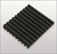 Anti Vibration Pads - Ribbed Mounting Pad