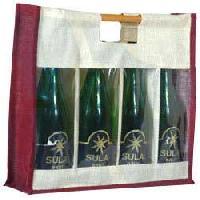 Jute Wine Bags